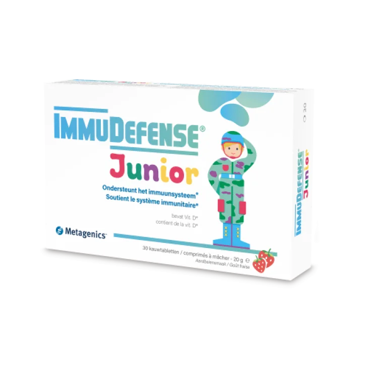 Metagenics Immudefense Junior Integratore per Difese Immunitarie Dei Bambini 30 Compresse Masticabili