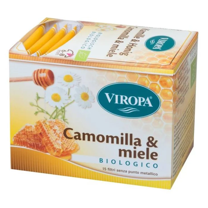 Viropa Camomilla & Miele Tisana bio 15 Filtri