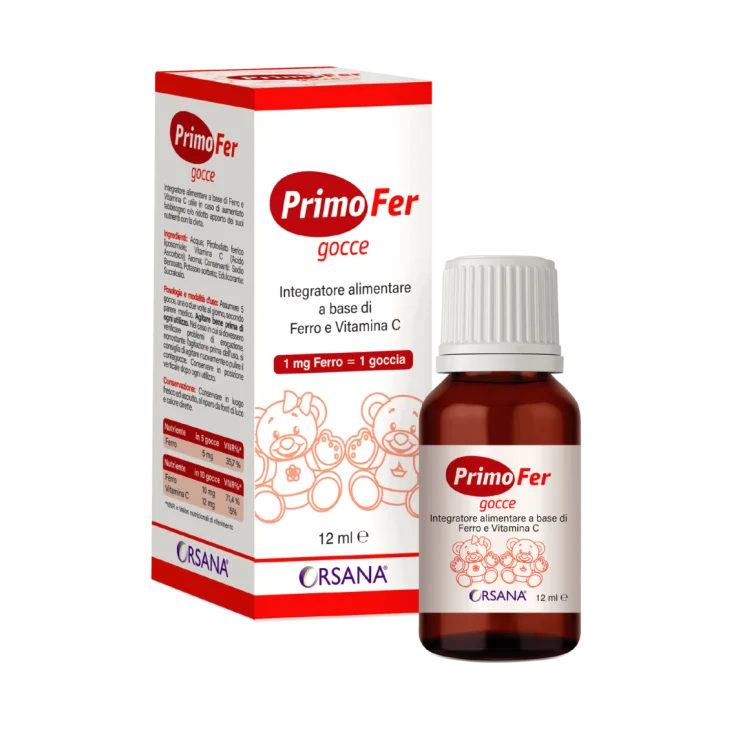 Orsana Primofer Integratore Ferro Neonati Gocce 12 ml