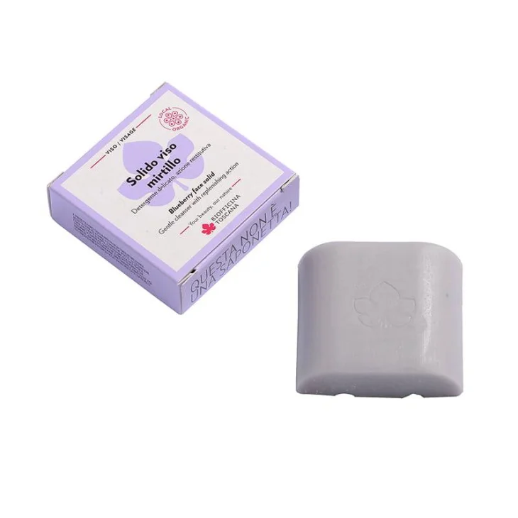 Biofficina Toscana Detergente Solido Viso Mirtillo 50 g