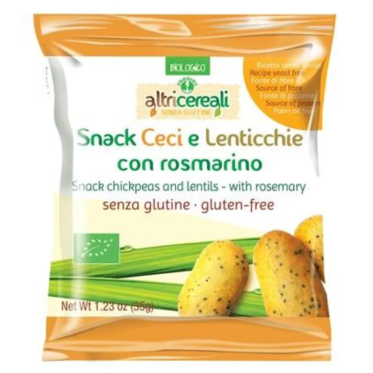 Probios Altricereali Snack di Ceci e Lenticchie con Rosmarino 35 g