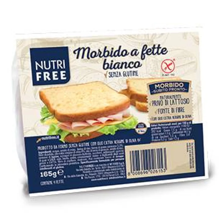 Nutrifree Morbido A Fette Bianco Pane senza glutine 165 g