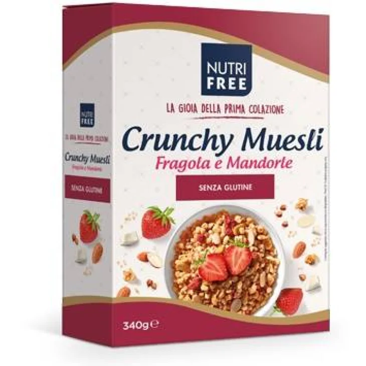 Nutrifree Crunchy Mix fragole e mandorle Cereali 340 g