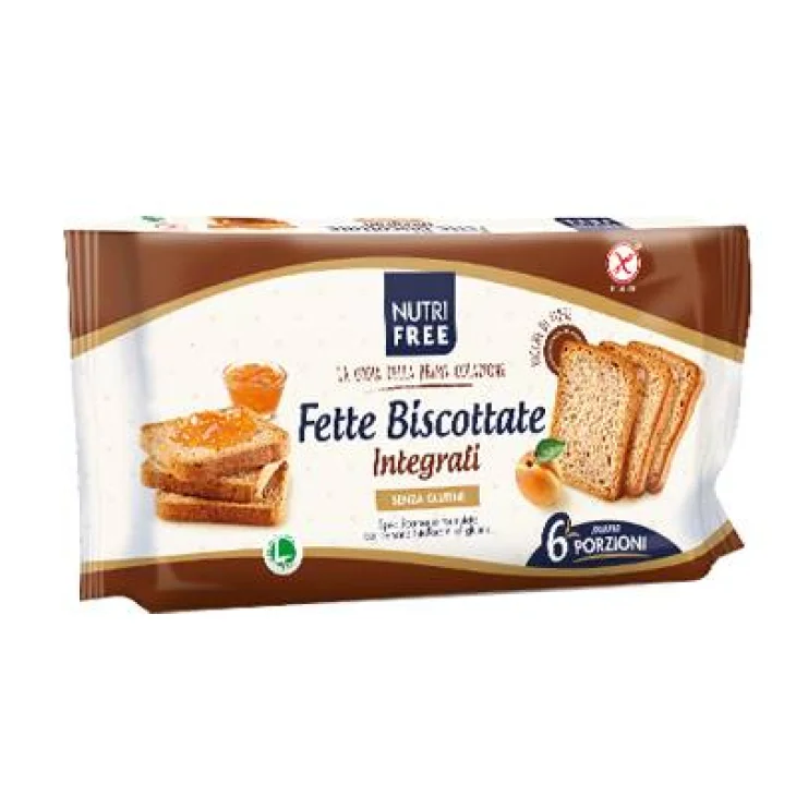 Nutrifree Fette Biscottate Integrali Senza Glutine 225 gr