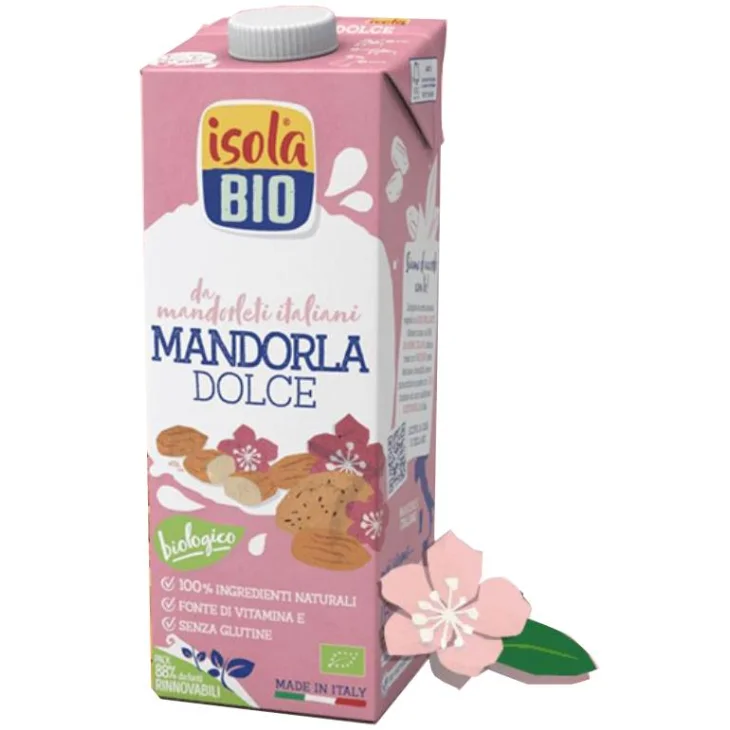 Isola Bio Mandorla Dolce Bevanda Biologica 1 Litro