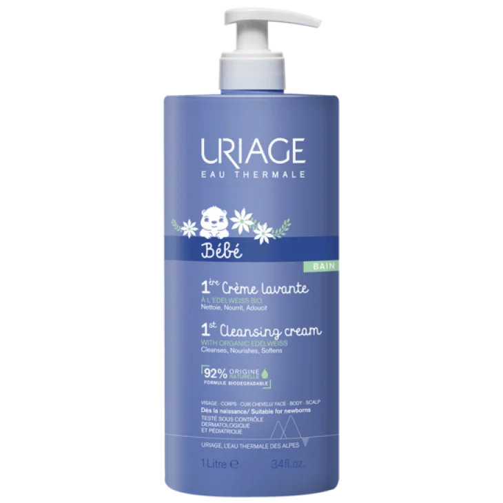 Uriage Bebe Creme Lavante Detergente Senza Sapone 500 ml