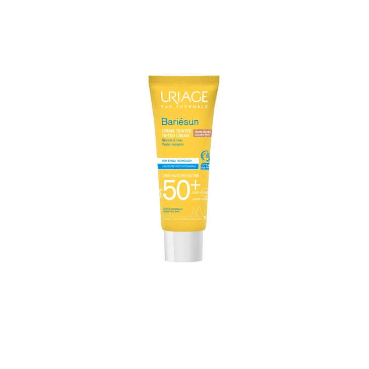 Uriage Bariésun Crema Colorata Dorata SPF50+ Viso 50 ml