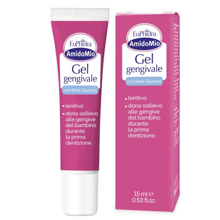 Euphidra AmidoMio Gel Gengivale per la Dentizione dei Bambini 15 ml