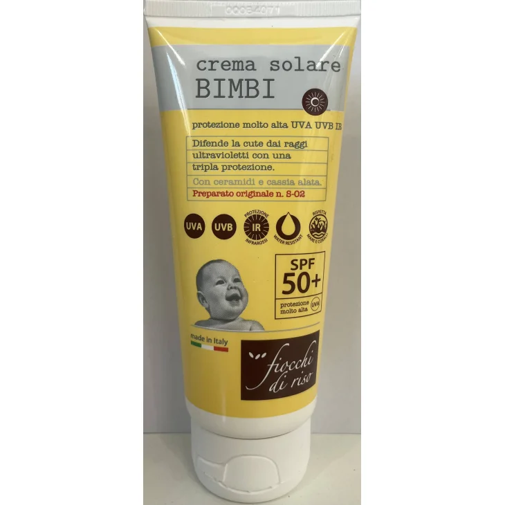 Fiocchi Di Riso Crema Solare Bimbi 50+ 100 Ml