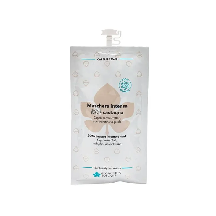 Biofficina Toscana Maschera Intensa Sos Castagna Capelli Secchi 50 ml
