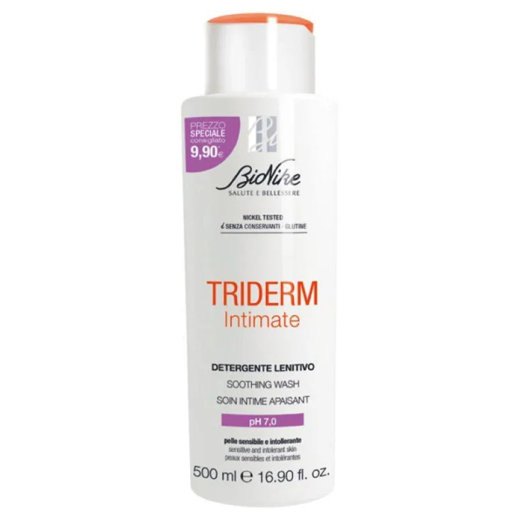 Bionike Triderm Intimate Detergente Intimo Lenitivo Ph 7.0 500 ml