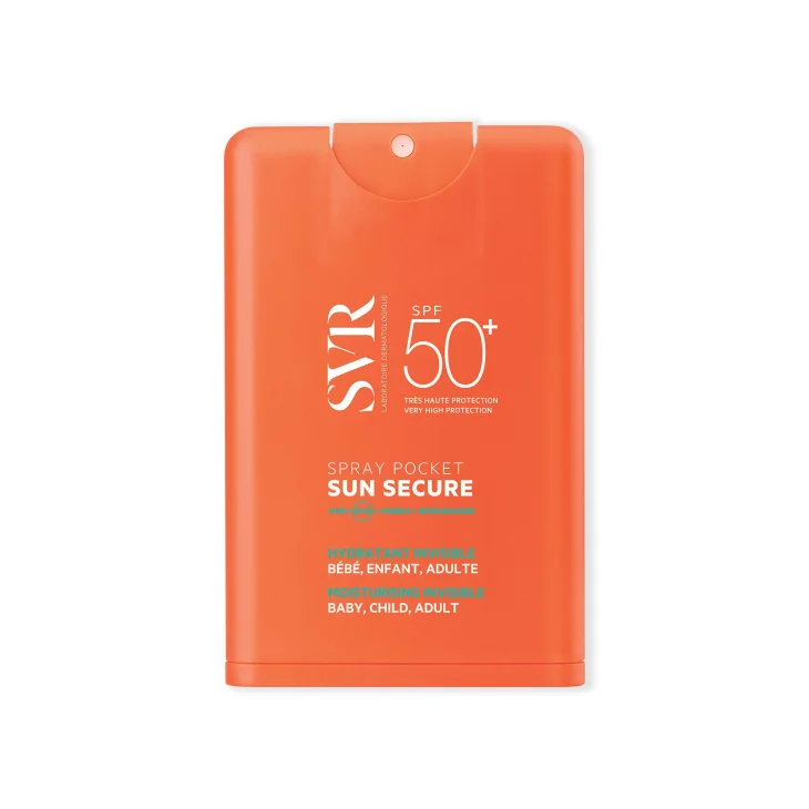 SVR Sun Secure Spray Pocket Spf50+ Idratante Invisibile 20 Ml