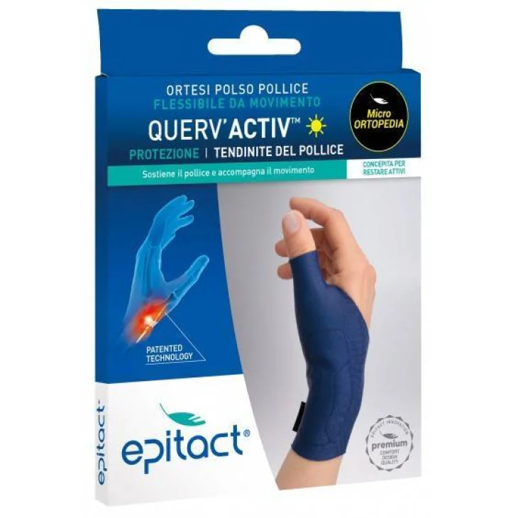 Epitact Querv’Activ Tendinite Di De Quervain Tutore Polso/Pollice Sinistro Small