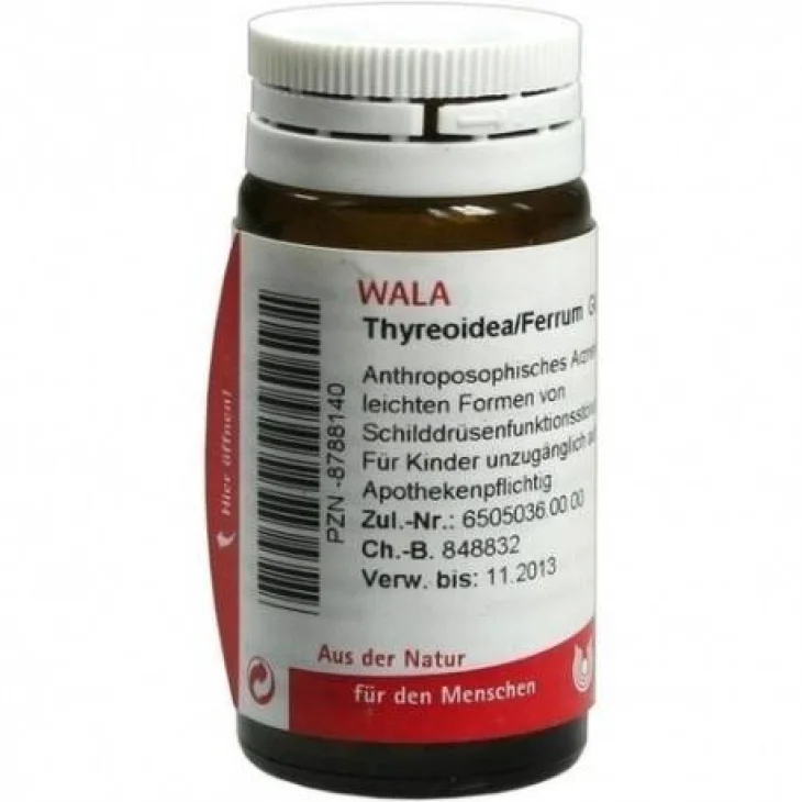 Wala Thyreoidea Ferrum Globuli 20 g