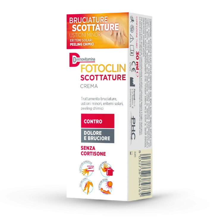 Dermovitamina Scottature Crema Azione Immediata