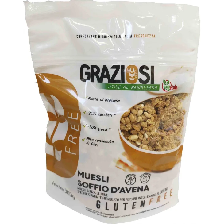 Laboratorio Graziosi Muesli Soffio D'Avena Senza Glutine 300 g