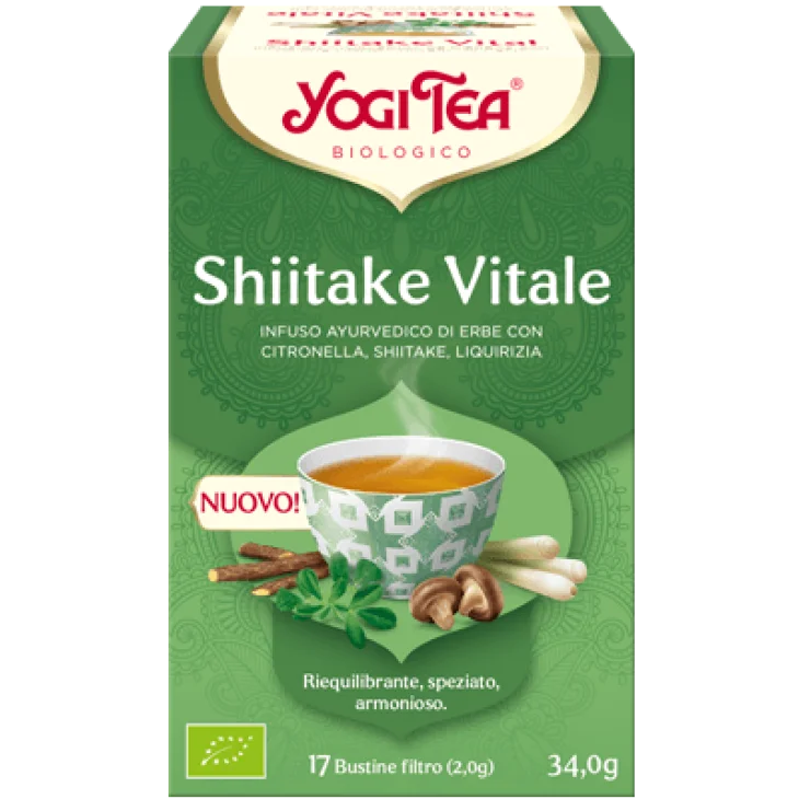 Yogi Tea Shiitake Vitale Infuso riequilibrante 17 bustine