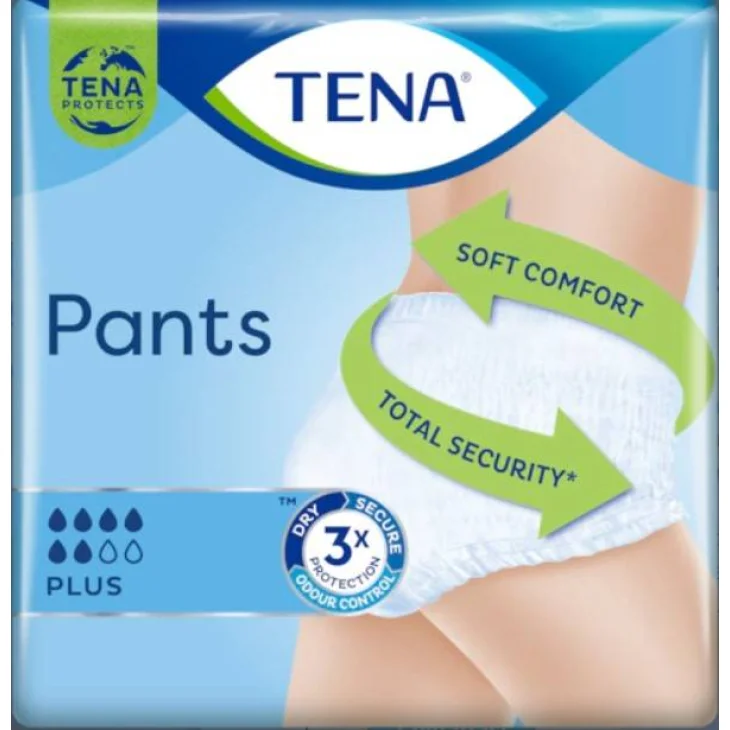 Tena Pants Plus Mutandine Assorbenti per Incontinenza Small 14 pezzi