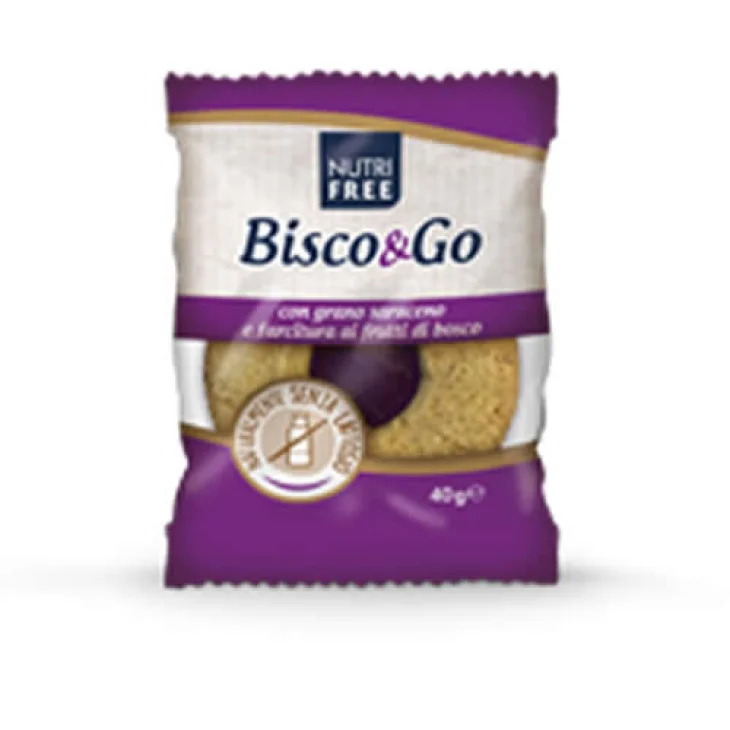 Nutrifree Bisco&Go Grano Saraceno e Frutti di Bosco 40 g