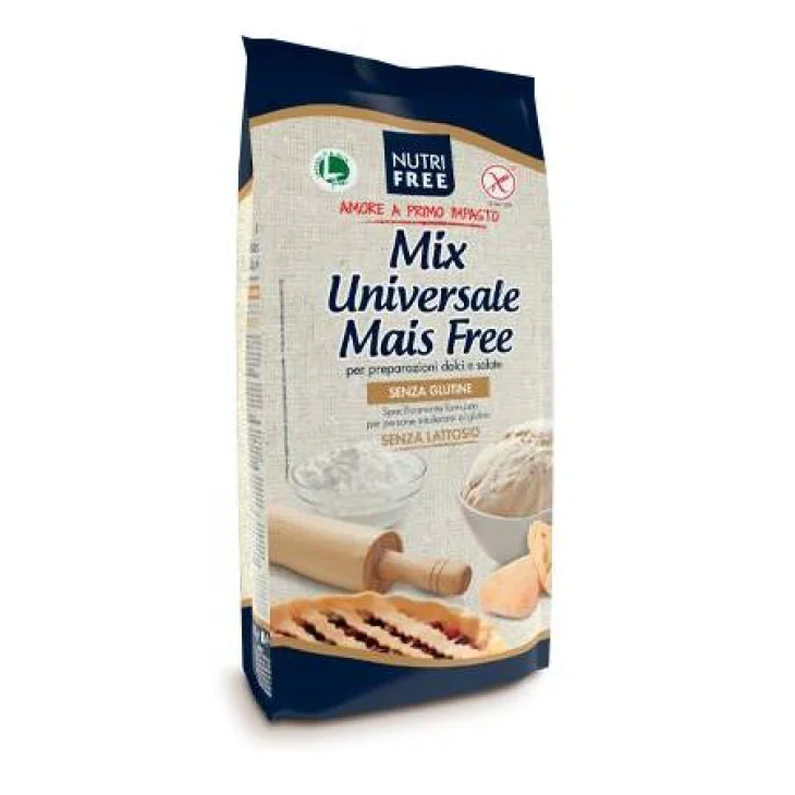 Nutrifree Bio Mix Farina per Pane Pasta e Pizza 800 g