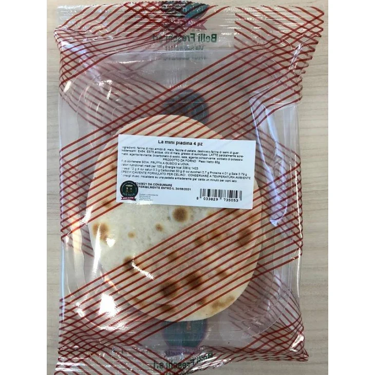 LA MINI PIADINA 4 PEZZI