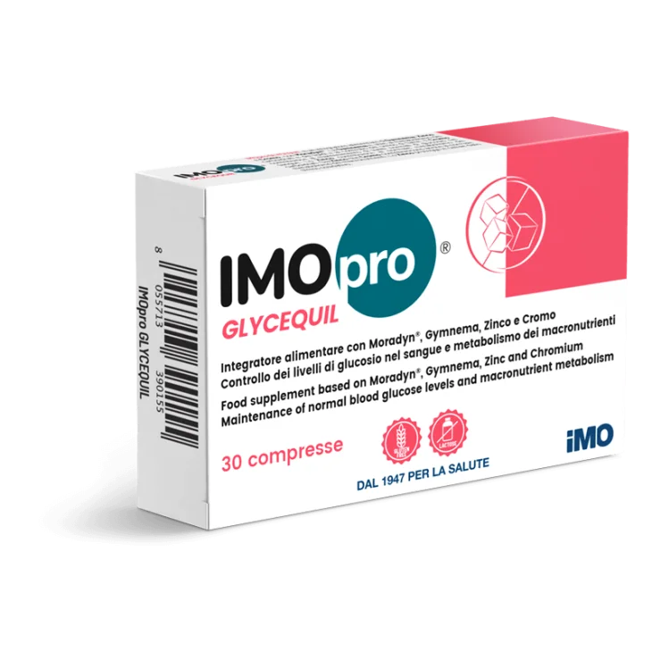 Imopro Glycequil Integratore Alimentare per la Glicemia 30 compresse