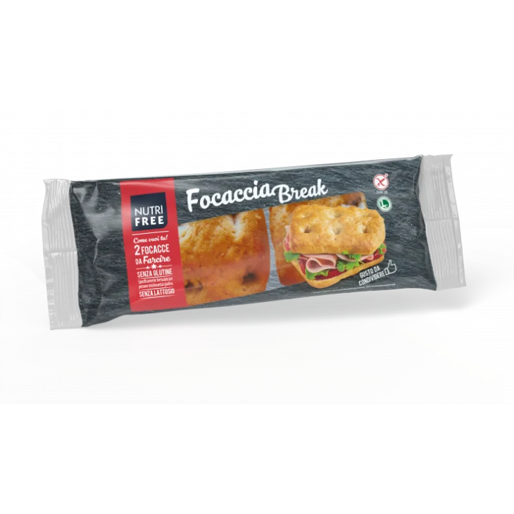 Nutrifree Focaccia Break Senza Glutine e Lattosio 170 g