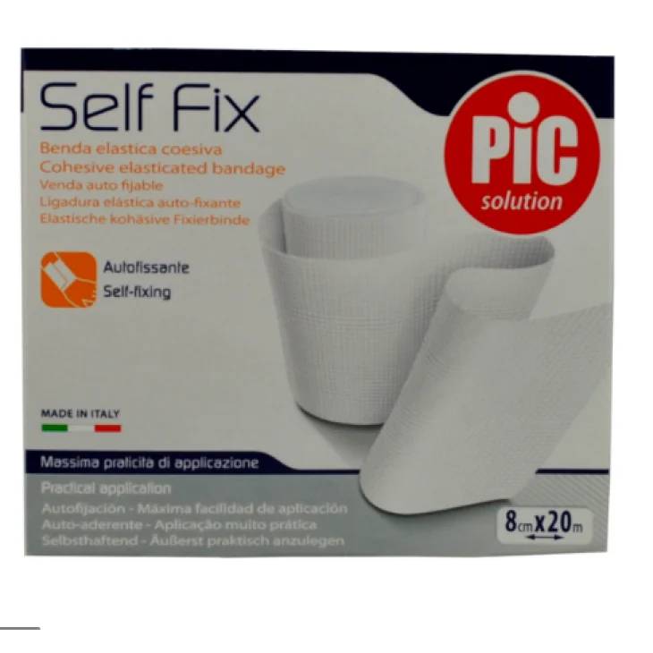 Pic Self Fix Benda Elastica di Fissaggio cm 8x20 m