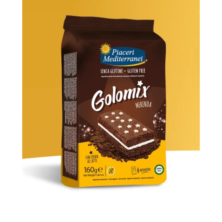 Piaceri Mediterranei Golomix Merenda Senza Glutine 160 g