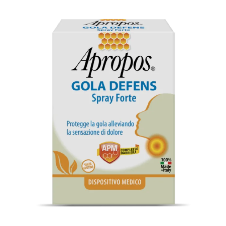 Apropos Gola Defens Spray Forte per il Mal di Gola 20 ml