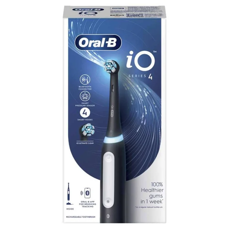 Oral B iO Series 4 Black Spazzolino Elettrico