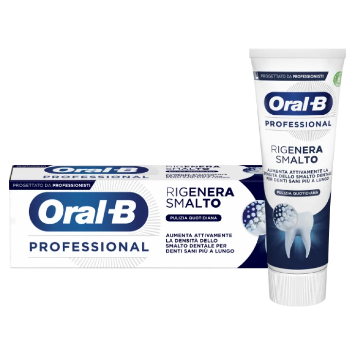 Ora B Professional Rigenera Smalto Dentifricio Pulizia Quotidiana 75 ml