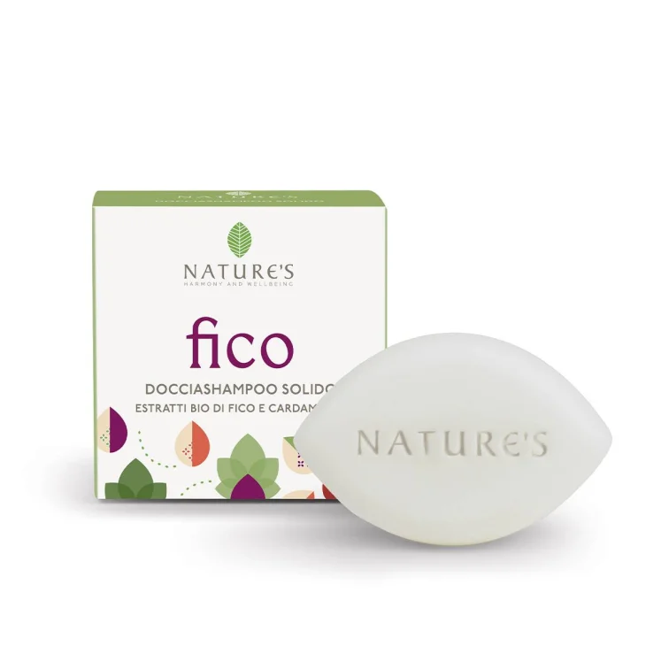 Nature's Docciashampoo Solido Fico Corpo e Capelli 60 g Edizione Limitata