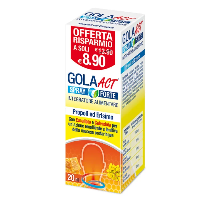 Gola Act Spray Forte Emolliente e Lenitivo 20 ml