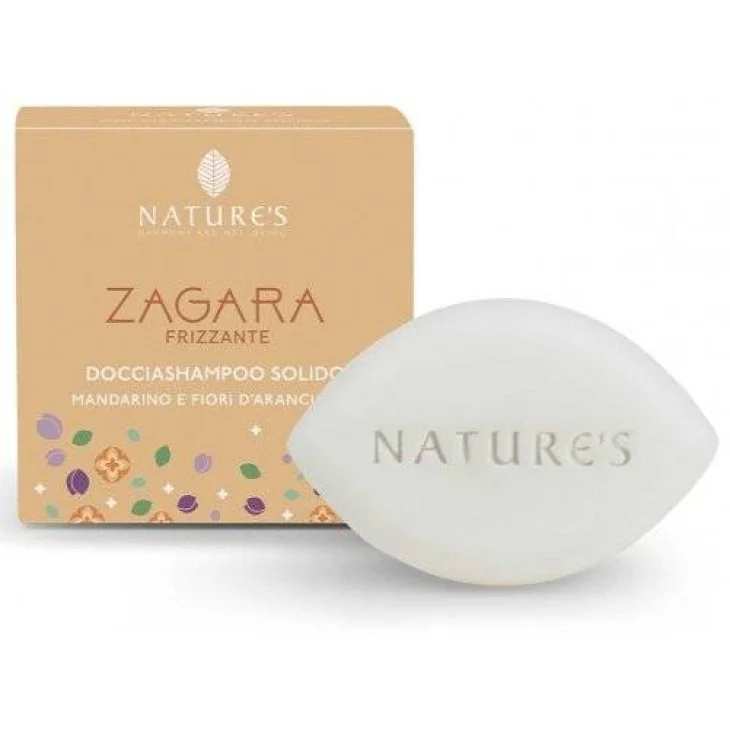 Nature's Zagara Frizzante Docciashampoo Solido 60 g