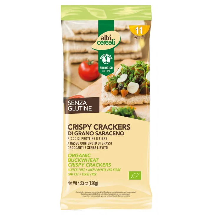 Probios Crispy Crackers Grano Saraceno Bio 120 g