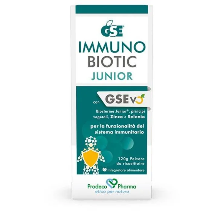 GSE Immunobiotic Junior Integratore per le Difese Immunitarie dei Bambini 120 g