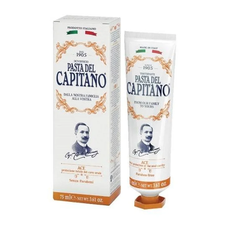 Pasta del Capitano ACE Dentifricio per la protezione del cavo orale 75 ml