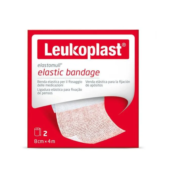 BSN Medical Elastomull Benda elastica per medicazione delle ferite 8 cm x 4 m