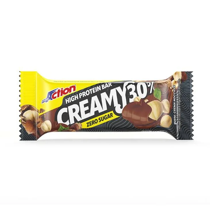 ProAction Creamy 30% Barretta Proteica Gusto Nocciola 35 g