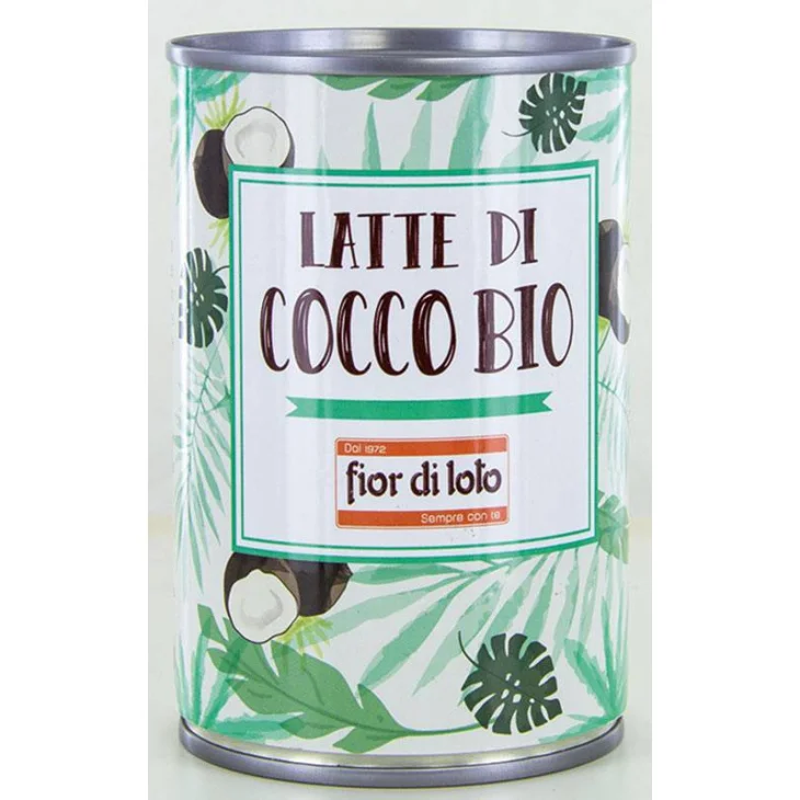 Fior di Loto Latte di cocco Biologico 400 ml
