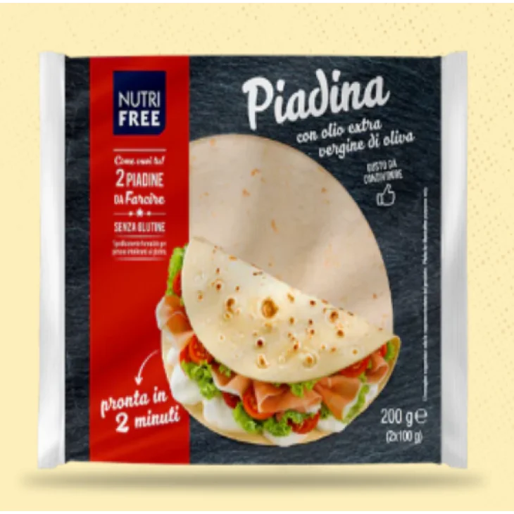 Nutri Free Piadina Senza Glutine 2 pezzi da 100 g