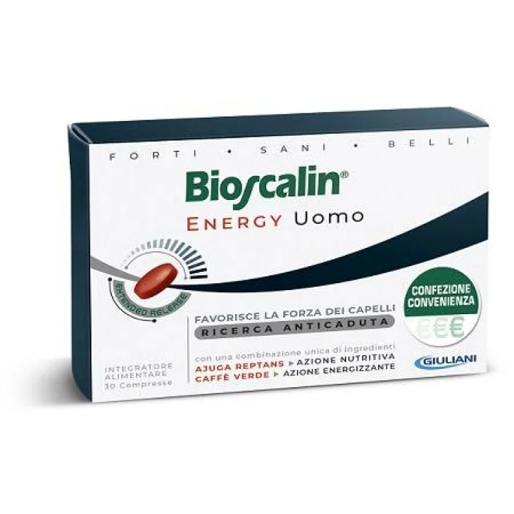 Bioscalin Energy Uomo Integratore Anticaduta Capelli 30 Compresse Prezzo Speciale