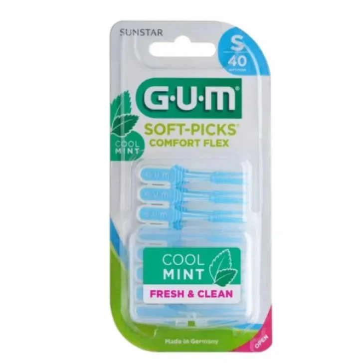 Gum Soft-Picks Comfort Flex Mint Scovolino Interdentale Misura S 40 pezzi