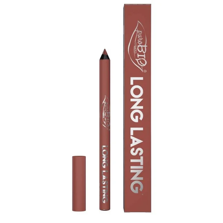 Purobio Cosmetics Matita Labbra Long Lasting 08L Colore Nude Caldo