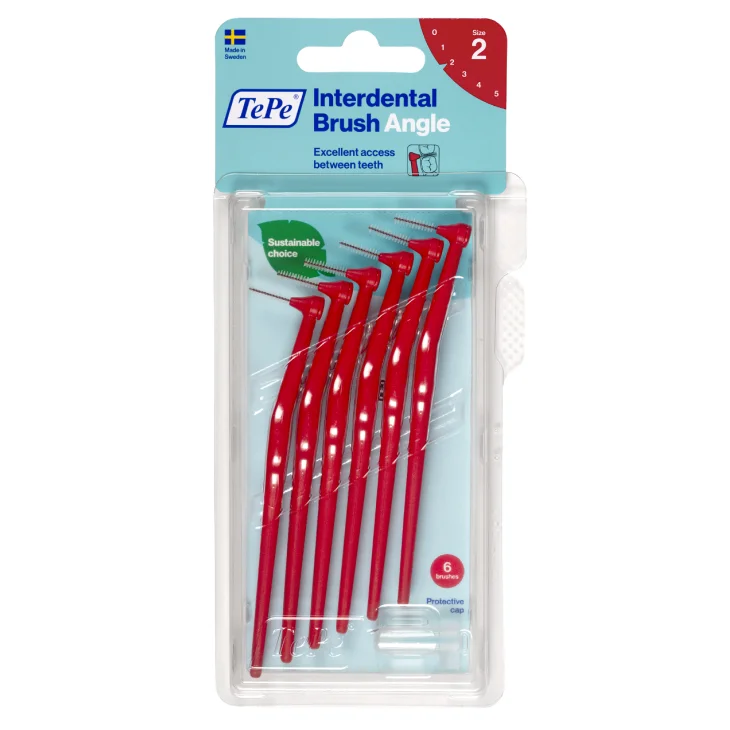 TePe Angle Scovolino Rosso 0.5 mm 6 pezzi