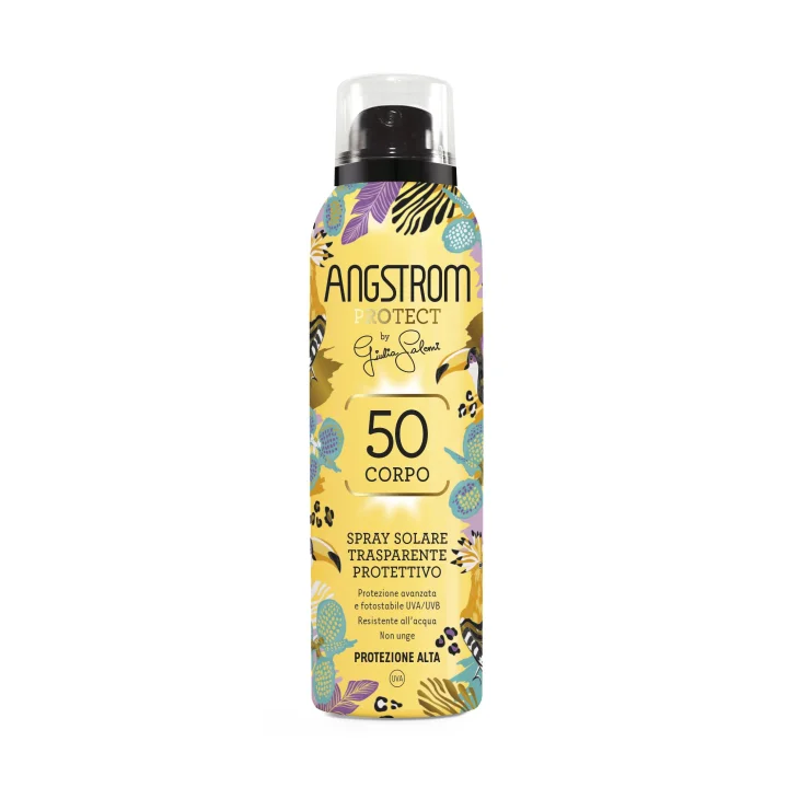Angstrom Protect Spray Solare Corpo Trasparente SPF50 Limited Edition 150 ml