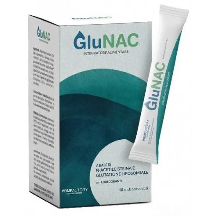 GluNac Integratore Antiossidante 10 stick orosolubili