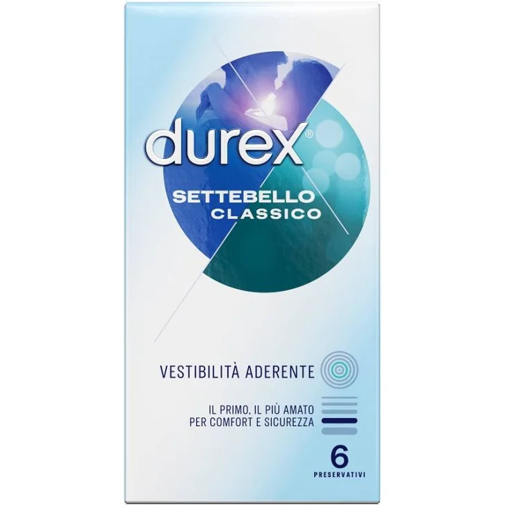 Durex Preservativi Settebello Classico 6 pezzi