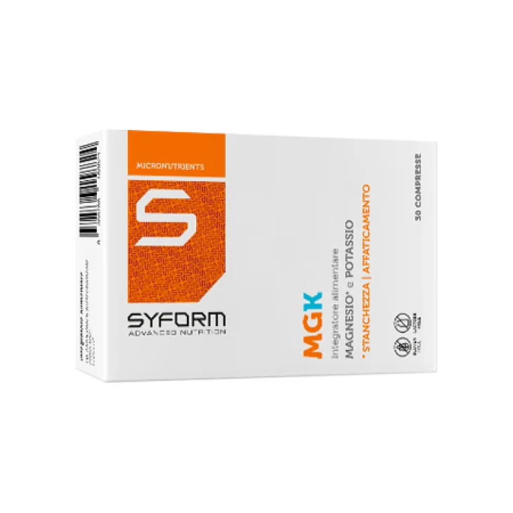 Syform MGK Integratore di Magnesio e Potassio 30 compresse